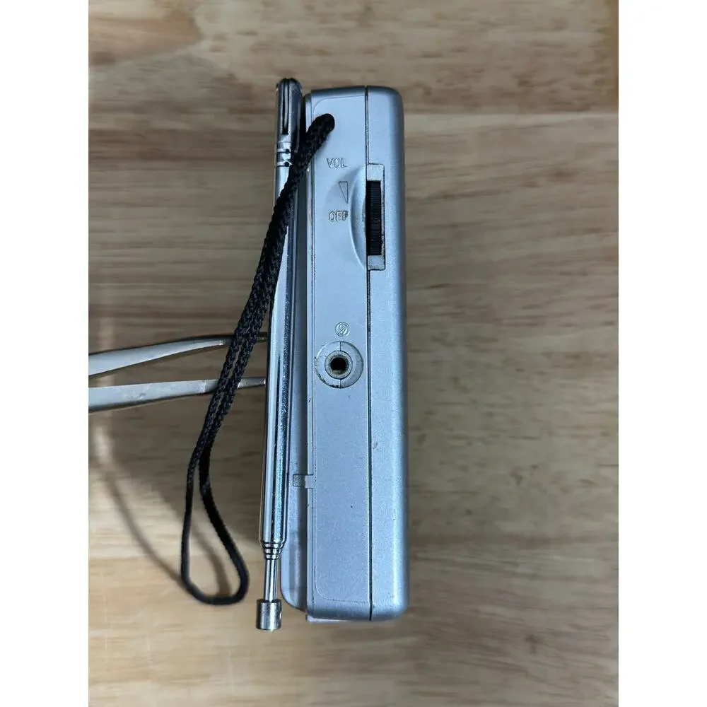Sony ICF-S10MK2 Pocket Radio with Speaker - Silver